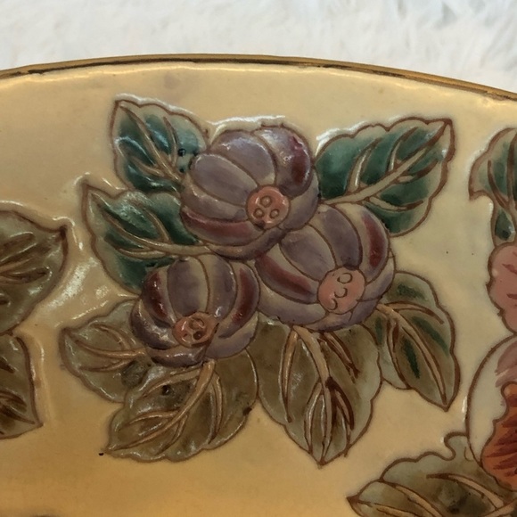 Vintage Enameled Bowl Andrea by Sadek Decorative Bowl - Picture 6 of 14